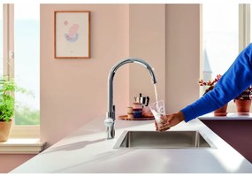 Grohe Blue set starter cu baterie bucatarie pe picior StarLight Chrome 30593000