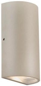 Aplica LED up/down de perete pentru iluminat exterior IP54 Rold Round bej nisip