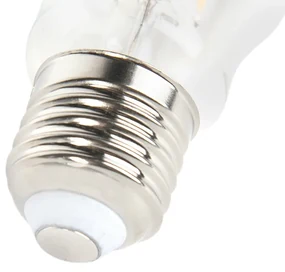 Set de 3 becuri LED cu filament reglabile E27 A60 5W 470lm 2700K