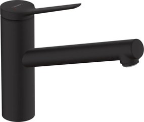 Baterie bucatarie Hansgrohe Zesis M33 monocomanda negru mat