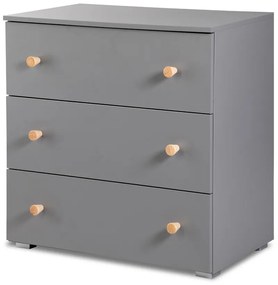 Comoda copii VALLE gri
