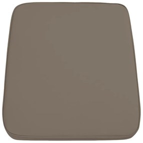 Perna pentru scaun de exterior VIREON 44x45 cm, gri maroniu
