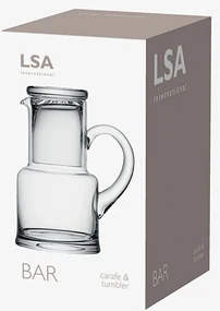 Carafă și pahar,  Bar, 730 ml / 150 ml, transparent - LSA International