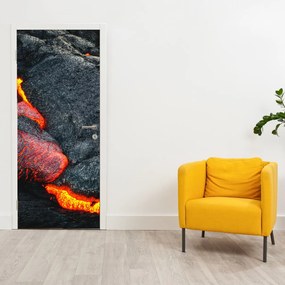 Fototapet pentru ușă - Lavă (95x205cm)