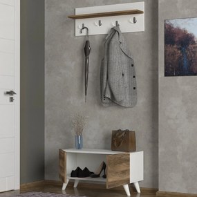 Cuier Lores - White, Walnut