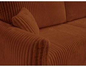 Canapea extensibilă FRIDA, 2 locuri, maro