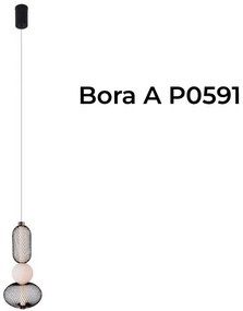 Lustra LED design modern decorativ Bora A