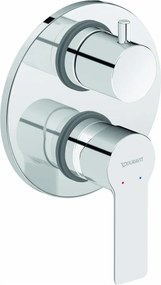 Duravit DC5210008010 - Baterie de duș pentru montaj încastrat D-CODE, crom lucios