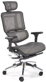 Scaun de birou Ethan gri H139 cm