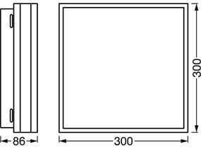 Plafonieră LED dimabilă SMART+ MAGNET LED/26W/230V Wi-Fi Ledvance