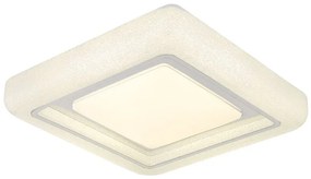 Plafoniera LED alba cu plastic sparkle MARCIA