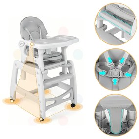 Scaun de masă 3 în 1