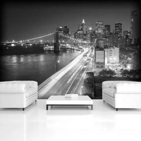 Fototapet - New York Brooklyn Bridge City (254x184 cm)