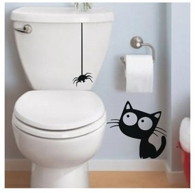 Autocolant Ambiance Cat And Spider