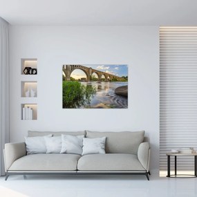 Tablou - Podul de cale ferată Richmond (90x60 cm)