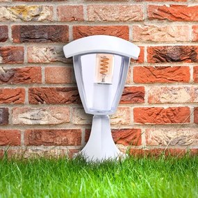 Lampă exterior FOX 1xE27/40W/230V IP44 alb