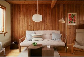 Canapea neagră/gri antracit extensibilă 205 cm Knob – Karup Design