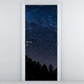 Fototapet pentru ușă - Cer de noapte (95x205cm)