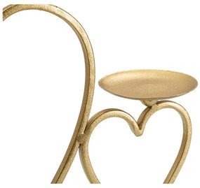 Sfeșnic Mauro Ferretti, auriu-alb