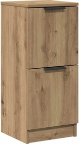 vidaXL Dulap, stejar artizanal, 30x30x70 cm, lemn prelucrat