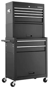 Cutie de scule mobilă 2 în 1