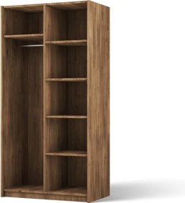 Dulap Bregma II Hinged – 100x58x204 cm – Stejar Artisan – Bregma II Hinged Dulap – Varianta 1