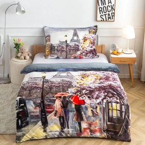 Lenjerie de pat din micropluş PARIS
