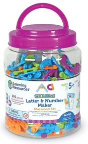 SET CONSTRUCTIE - LITERE SI CIFRE - LEARNING RESOURCES (LER8594)