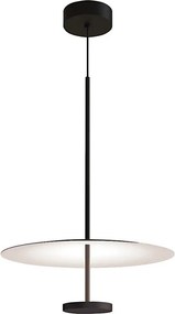 Lustră LED suspendată pe cablu ROSS LED/13W/230V negru/alb