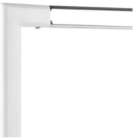 Suport de haine din metal alb Brent - Actona