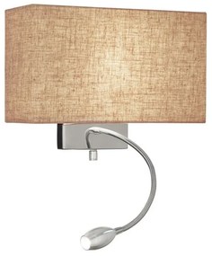 Aplica cu reader LED design modern HOTEL AP2 CANVAS 103204