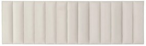 OFERTA Panou de perete tapițat FRAME PAROS 15x90 cm, crem II. calitate