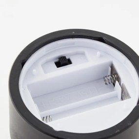 Brilliant - Set 3x lumânări LED BOUGIE LED/2xAA IP44 negru/fumuriu