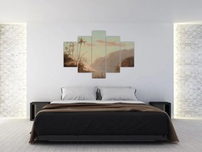 Tablou - Camille Pissarro, A creek in st. Thomas (Virgin Islands), reproducere (150x105 cm)