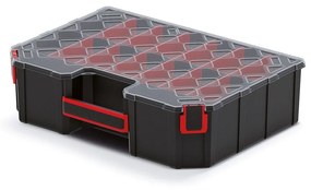 Organizator servieta 39 × 28,4 × 10,5 cm, separatoare, negru