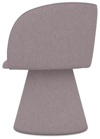 Scaun de sufragerie mov lavandă tapițat Maia – Makamii