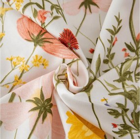 Cearsaf din microfibra WILDFLOWERS colorat 180x200 cm