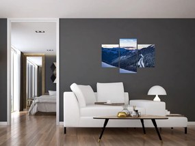 Tablou - Pantă înzăpezită (90x60 cm)