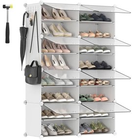 Raft modular cu compartimente BOXIFY, alb