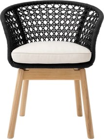 Scaun design natural pentru interior si exterior Trinity