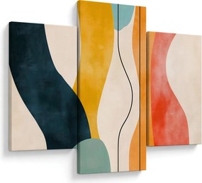 Tablou - Ilustrație colorată minimalistă II. (90x60 cm)