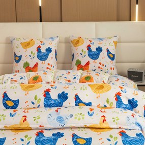 Lenjerie de pat din microfibra HENRIETTA colorata Dimensiune lenjerie de pat: 70 x 90 cm | 140 x 220 cm