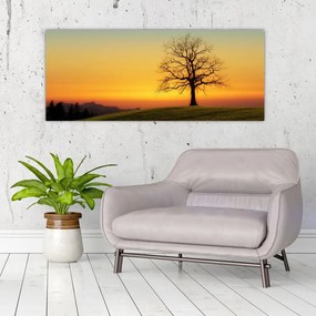 Tablou - Copacul în câmp (120x50 cm)