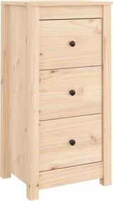 vidaXL Servantă, 40x35x80 cm, lemn masiv de pin