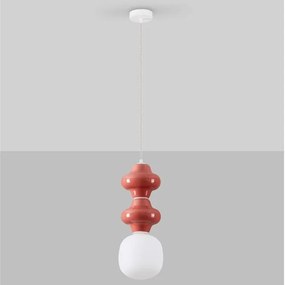 Pendul ceramic design modern CHIC rosu