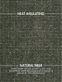 Covor verde închis țesut manual rotund din lână ø 160 cm Greenwich – Ted Baker