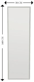 Oglinda Tessa White 50 x 160 cm