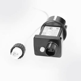 Brilagi - Ghirlandă LED de exterior pentru Crăciun, 400 LED, 8 funcții, 23 m, IP44, alb rece