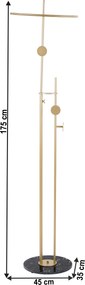 Cuier, auriu, TONIR TIP 2