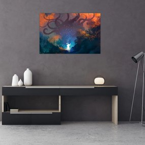 Tablou - Vrăjitorul magicean (90x60 cm)